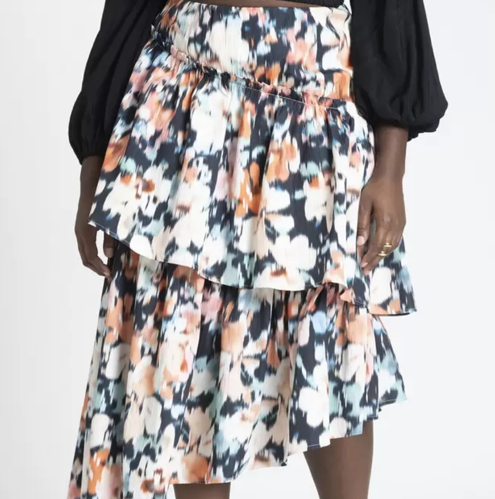NWT Asymmetrical Maxi Skirt